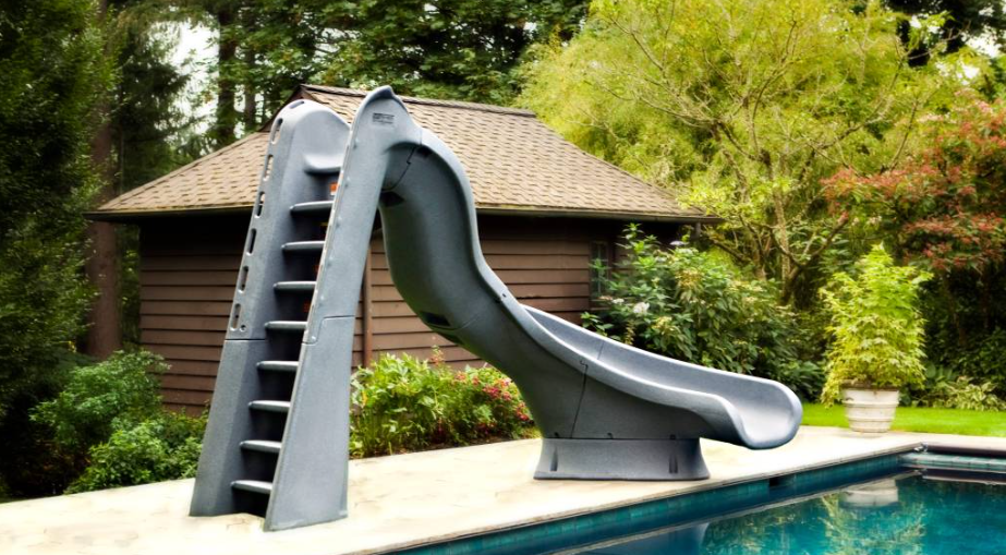 Swimming Pool Slides for Fun and Profit